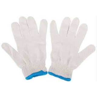 COMBO 10 đôi găng tay vải sợi bảo hộ lao động