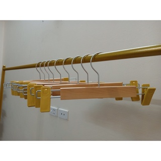 kẹp quần trẻ em bằng gỗ đầu kẹp nhựa,phụ kiện cho shop thời trang