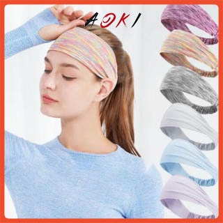 Aoki-Băng Đô Vải Co Giãn Thấm Hút Mồ Hôi Cho Nam Và Nữ Khi Tập Thể Thao