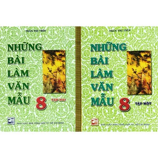 Sách - Những bài văn mẫu lớp 8 (tập 1+2)