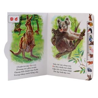 Sách - Làm Quen Với Chữ Cái Qua Các Bài Thơ Về Động Vật - Tập 3