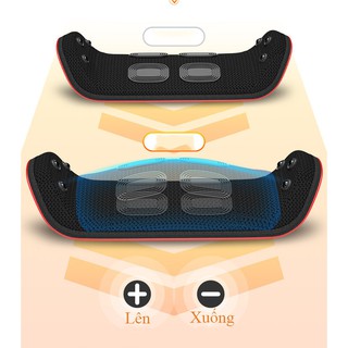 Máy massage điện xung, nhiệt, đệm khí eo lưng đa năng