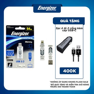 USB 64Gb Lightning OTG Energizer Ultimate - FOTL3U064R