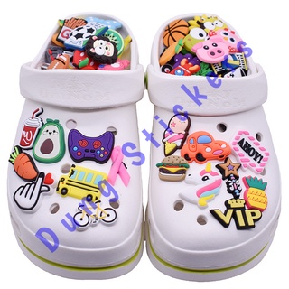 [2D] Sticker - Jibbitz - Nút gắn dép sục hình 2D ngộ nghĩnh