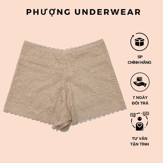 Quần lót mặc váy ren hai lớp