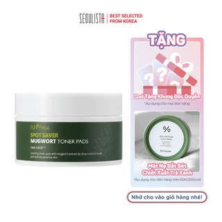 Miếng pad ISNTREE SPOT SAVER MUGWORT TONER PADS