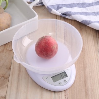 GIÁ SỈ TẠI XƯỞNG Cân tiểu ly điện tử thực phẩm 5kg cho nhà bếp chạy pin có đĩa nhựa