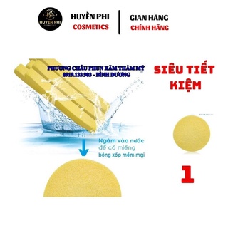 Bông mút rửa mặt Chivey chính hãng  (spa hay dùng)