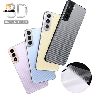 Miếng Dán Bảo Vệ Mặt Lưng Bằng Sợi Carbon 3D Chống Trầy Chống Dấu Vân Tay Cho Samsung Galaxy S22 S22Plus Ultra