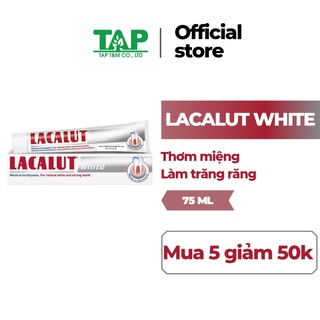 Kem Đánh Răng Lacalut White Trắng Sáng Thơm Miệng Hết Ố Vàng Hàng Nhập Khẩu Đức