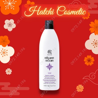 Dầu Gội Tím Khử Vàng &amp; Chăm Sóc Tóc Vàng Sáng Therapy Star Sliver 1000ml