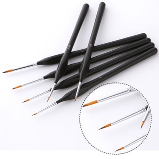 [6 cây] Bộ cọ tỉa nét siêu nhỏ chuyên dụng tô tranh số 000