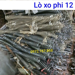 Lò xo nén phi 12mm dài 300mm