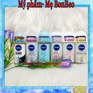 Lăn Khử Mùi Nữ Nivea trắng mịn khô thoáng 50ml