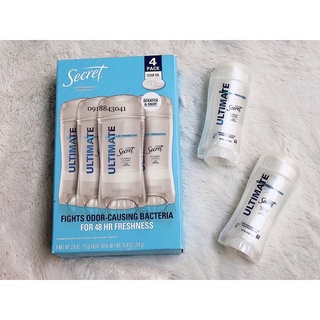[Mẫu mới] Lăn khử mùi Nữ Secret Ultimate Fresh 73g của Mỹ