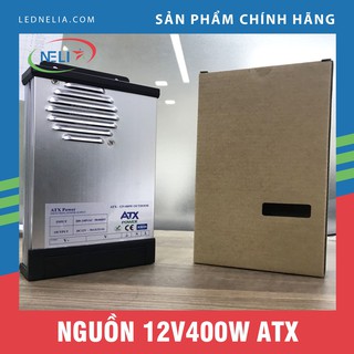 Nguồn 12V33A (12V400W) ngoài trời ATX, chịu mưa, đổ keo chống oxy hoá làm biển quảng cáo.