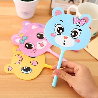 Bút bi mèo hình chiếc quạt mini cực dễ thương ngộ ngĩnh E223