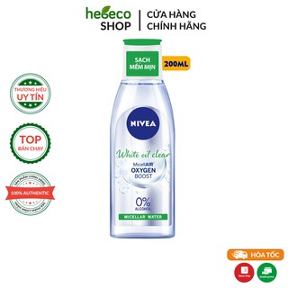 Hàng Chính Hãng - Nước tẩy trang kiểm soát nhờn NIVEA White Oil Clear Micellar Water