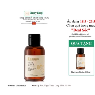 Toner bí đao Cocoon - Nước cân bằng bí đao Cocoon 140 ml