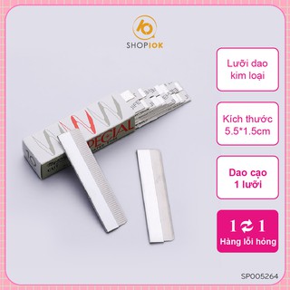 Dao cạo Râu, dao cạo tỉa lông mày, cạo lông chân, lông nách cho gia đình Bộ 10 cái - SP005264