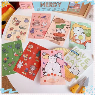 Túi giấy đựng quà quà tặng / kẹo bánh hình vẽ cute