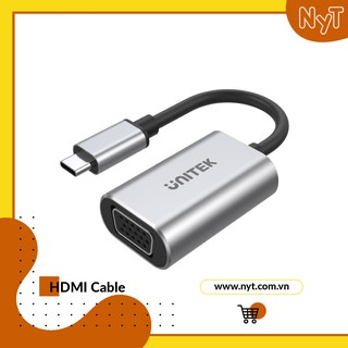 Unitek Y6315 - Cáp Chuyển Đổi USB Type-C Ra VGA Cao Cấp