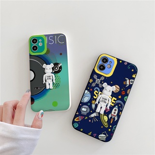 Ốp lưng IPHONE Gấu Bear cạnh vuông bảo vệ camera iphone 6splus/7/7plus/8/8plus/x/xr/xs/11/12/pro/max/plus/13promax tr251