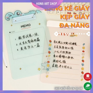 Bảng kê giấy đa năng , kẹp giấy tờ tài liệu - kèm bút ghi bảng