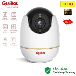 Camera không dây WiFi Robot Global IOT 03 2.0Mpx (1080P) - Hàng Chính Hãng