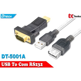 Đầu Chuyển USB To COM, RS232 Dtech DT-5001A