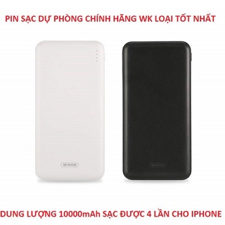 Pin Sạc dự phòng WP 075 10.000mah - CHÍNH HÃNG