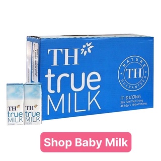 Sữa Tươi TH Truemilk True Milk Ít Đường/Có Đường/ Không Đường 180ml