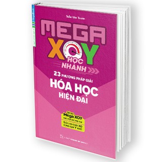 Sách Mega XOY Học Nhanh 23 Phương Pháp Giải Hóa Học Hiện Đại (Sổ Tay Nhỏ Gọn)