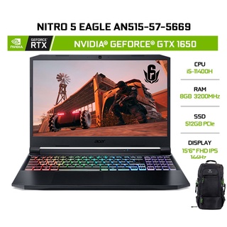 [ELBAU7 giảm 7%] Laptop Acer Nitro 5 AN515-57-5669 i5-11400H 8GB 512GB GTX 1650 15.6'144Hz
