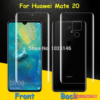 FREESHIP 99K TOÀN QUỐC_Dán dẻo Huawei Mate 20 Full Màn TPU siêu mỏng