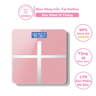 Cân điện tử sức khỏe - Cân điện tử gia đình mini tiện lợi, bền đẹp, độ chính xác cao- Bảo hành 12 tháng lỗi 1 đổi 1
