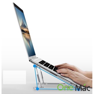 Kệ Giá Đỡ Laptop Macbook P3 Hợp Kim Nhôm Chắc Chắn, Điều Chỉnh Độ Cao Nhiều Cấp Độ.