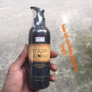 Kem tạo kiểu tóc uốn xoăn – ARGAN DELUXE Curl Defining Cream 240ml