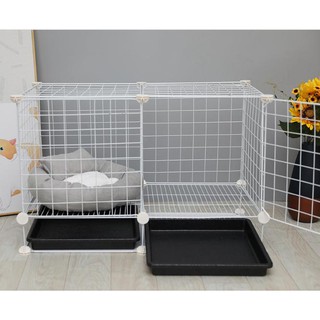 {SIÊU HOT} Tấm lưới sắt lắp tủ, kệ - Lồng, chuồng quây chó, mèo - tặng kèm chốt