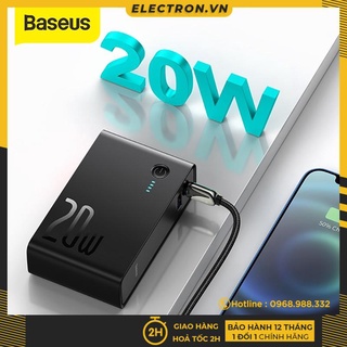 Cốc sạc nhanh kiêm pin sạc dự phòng Baseus Power Station 2 Power Bank Adaptor 10000mAh 20W PD/QC3.0