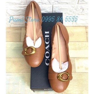 [Nhập mã PUMI250 giảm thêm 250K] Giày Coach Stanton Ballet Brown