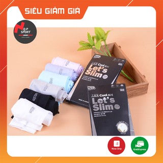 (Full Box) Găng Tay Chống Nắng Xỏ Ngón Let's Slim Nam Nữ Chống Nắng Chống UV Chất Vải Mềm Mịn Co Dãn Đa Chiều Cao Cấp