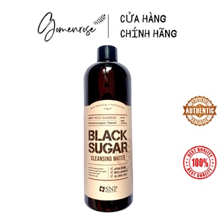 Tẩy Trang SNP Đường Đen Black Sugar Cleansing Water 500ml(Kèm bill)