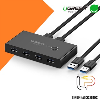 Bộ chuyển mạch (Switch) 2 cổng USB 3.0 chia sang 4 cổng USB 3.0 Ugreen 30768