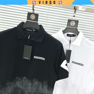 Áo polo nam cao cấp cổ bẻ ngắn tay DSQUARED,chất cotton dày chuẩn form phá cách(ảnh thật)