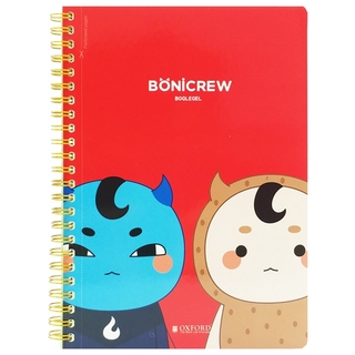 Sổ Lò Xo Bonicrew Oxford A5 80 Trang #12-13 (IV+IV) - BN16A5-13 - Oxford