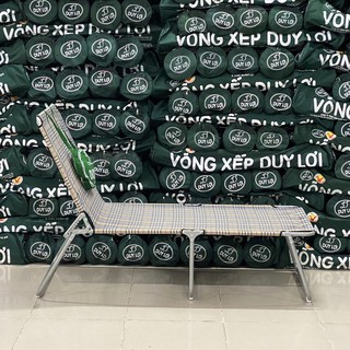 Giường xếp thép Duy Lợi cỡ lớn chân cao