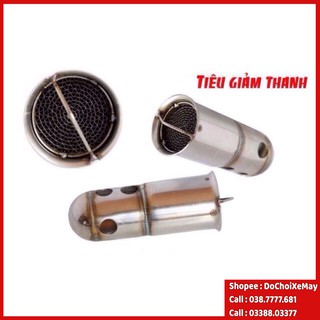 Ống tiêu trong pô, có lưới tổ ong hàng xịn