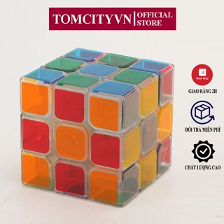 Rubik Trong Suốt TOMCITY Chất Lượng Cao Cực Đẹp