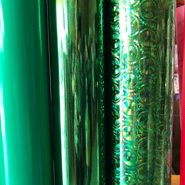 Decal màu xanh lá
